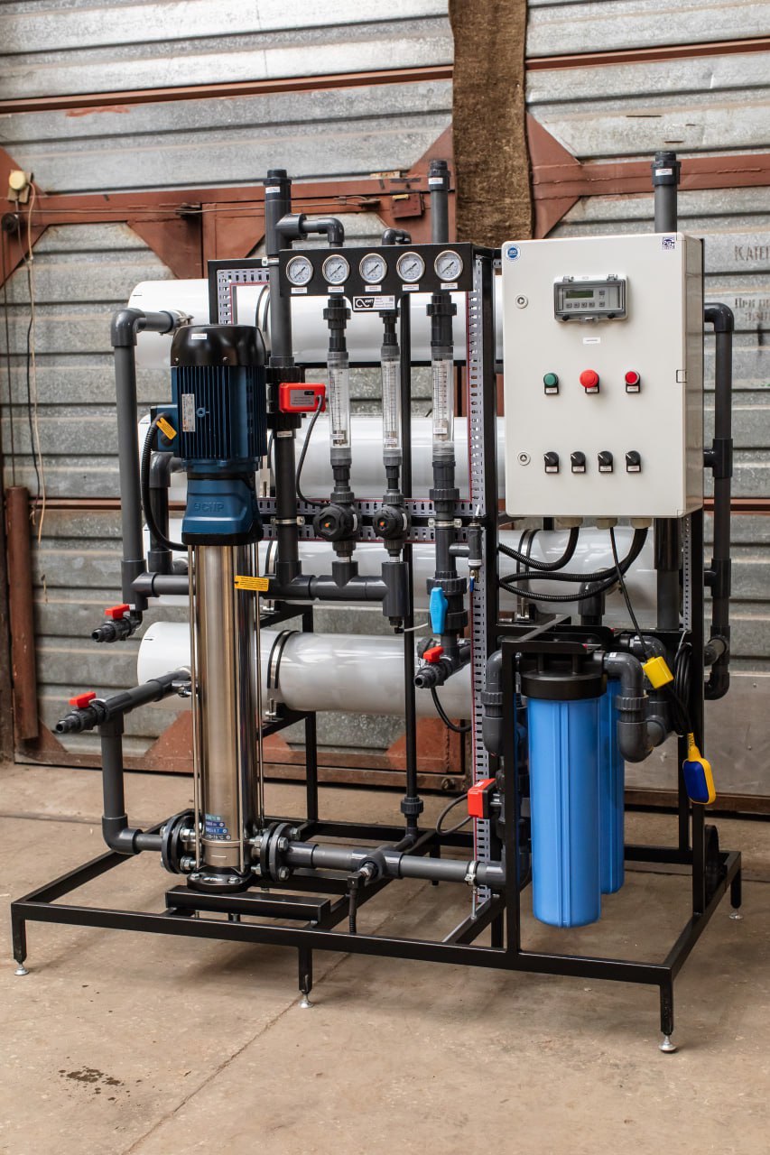 Отгрузили установку обратного осмоса 3 м³/ч для паровой котельной