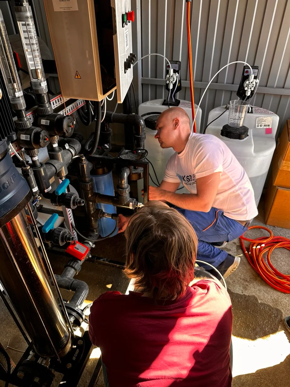 Сервис промышленных установок обратного осмоса: наладка, замена мембран, CIP-мойки