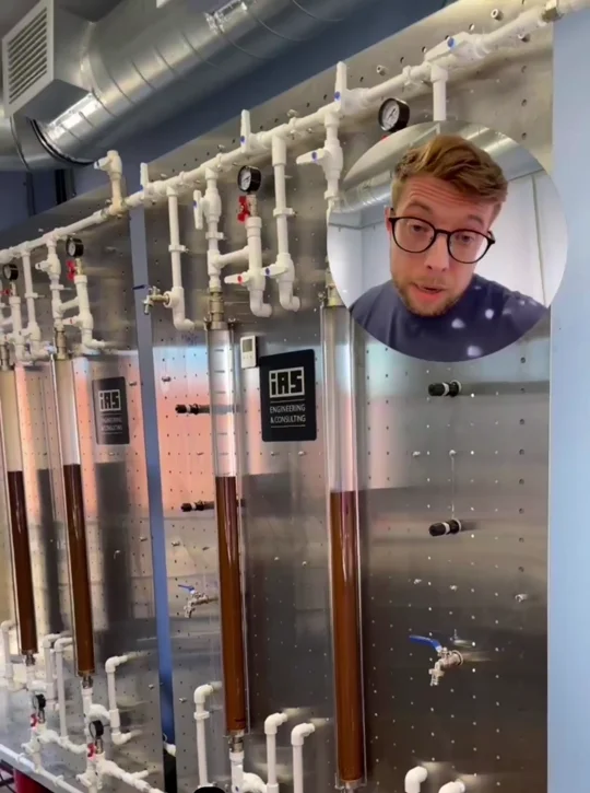 Лабораторная установка: предочистка воды перед извлечением йода и брома