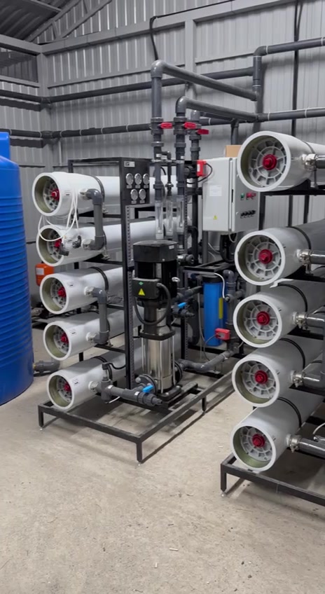 Водоподготовка для полива ягод из пруда в Пятигорске: коагуляция + 2 осмоса с резервом